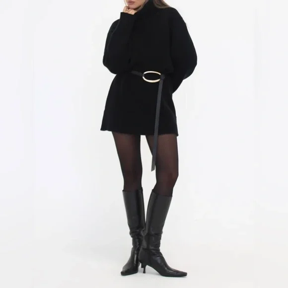 Rumored Denali Turtleneck Mini Dress - Picture 6 of 8